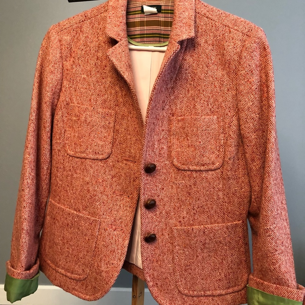 Vintage J Crew tweed blazer - Gorgeous!